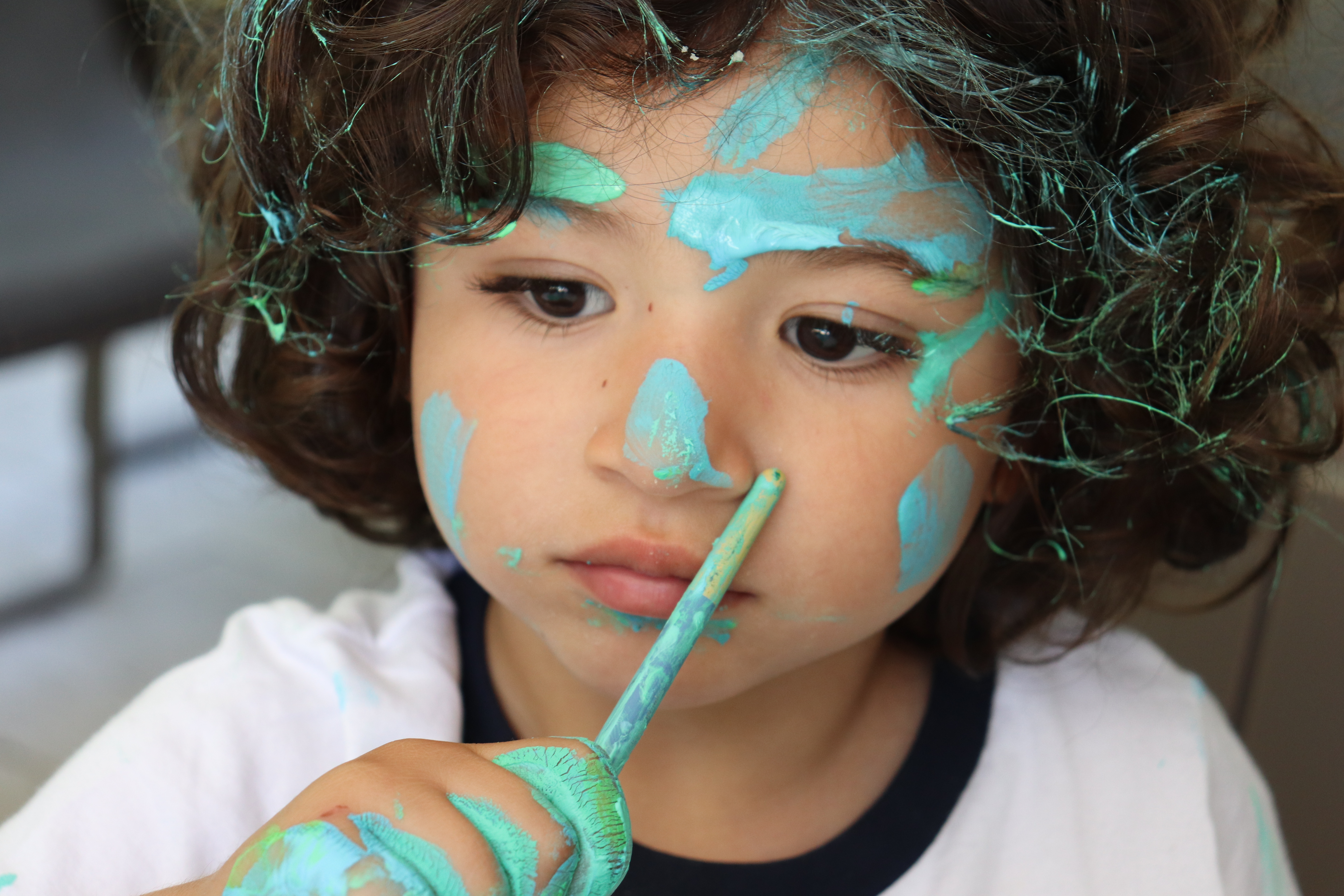 Max as a young child